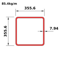 HS356x356x7.9