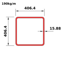 HS406x406x16
