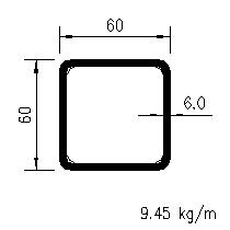 CFSHS 60x60x6.0