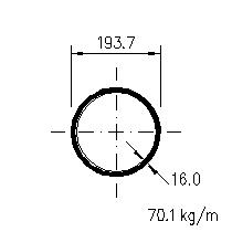 HFCHS 193.7x16.0