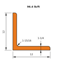 L 12x12x1.25