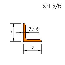 L 3x3x0.1875
